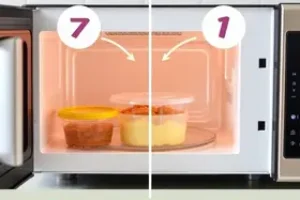 como saber se a vasilha ou pote pode ir ao micro-ondas