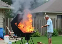 fumaça de churrasco
