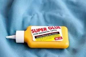 como tirar Super Bonder de tecidos