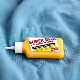 como tirar Super Bonder de tecidos