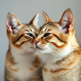 gatos piscam devagar