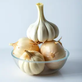 armazenamento de alho e cebola