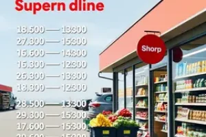 até que horas fica aberto o supermercado mais próximo