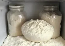 farinha no freezer