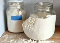 farinha no freezer