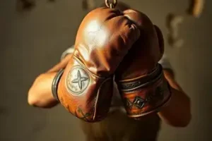luvas de boxe romanas
