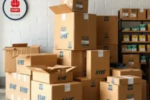 caixa de papelão para mudança